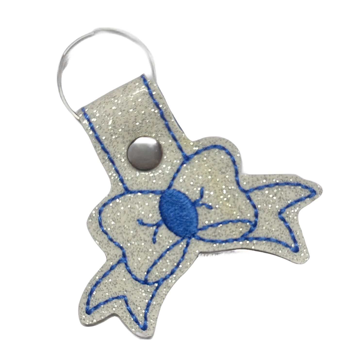 Bow | Blue Glitter