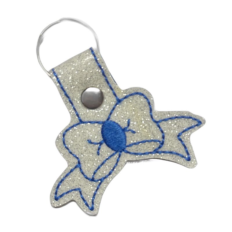 Bow | Blue Glitter