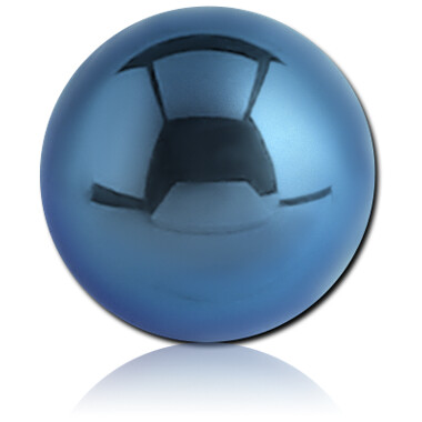 Threaded Ball - Titanium - Plain