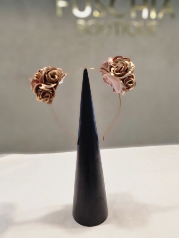 Rose Cluster Headband