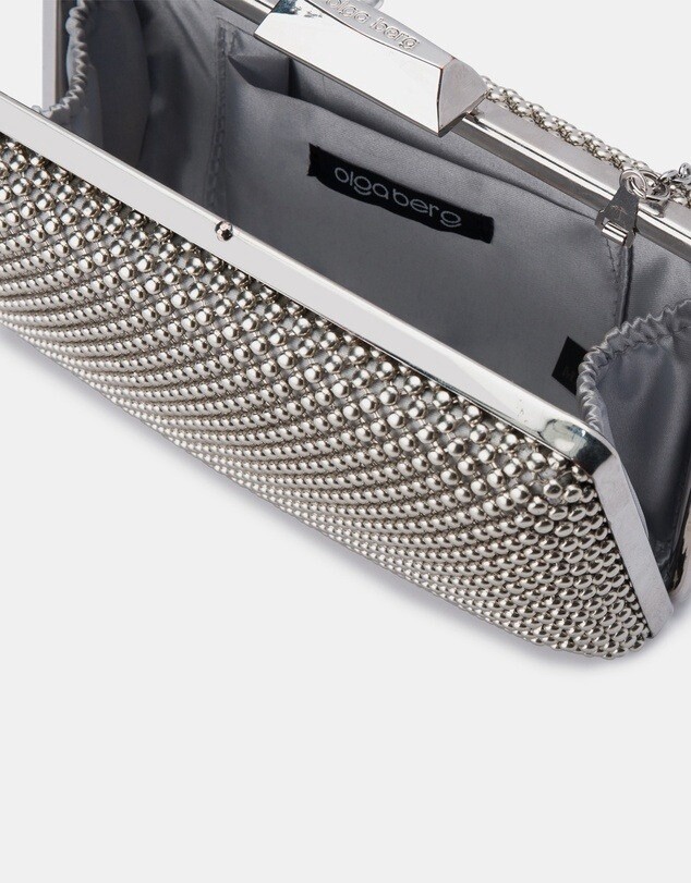 Natasha Ball Mesh Clutch