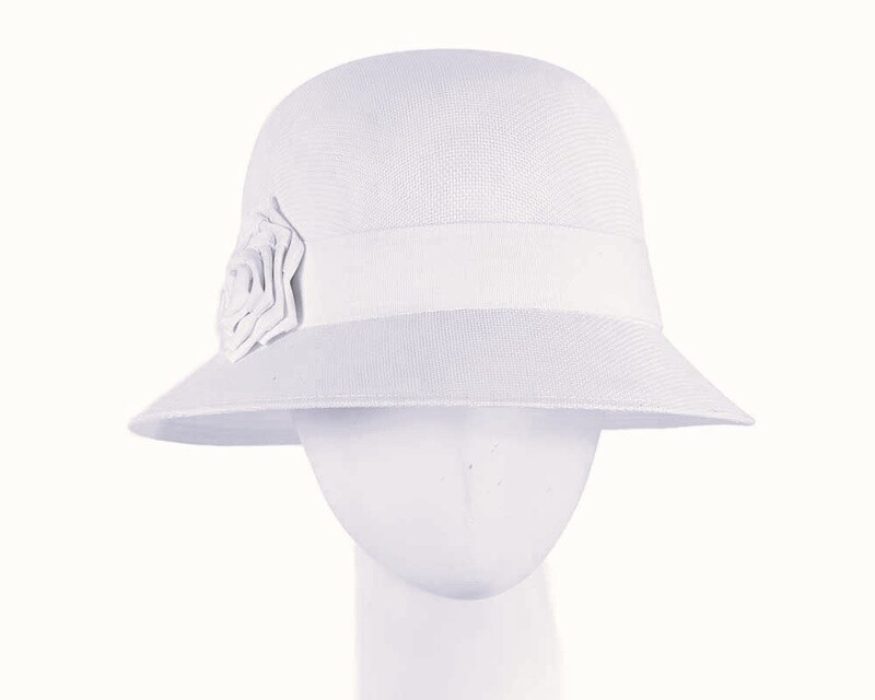 Spring Racing Bucket Hat - White