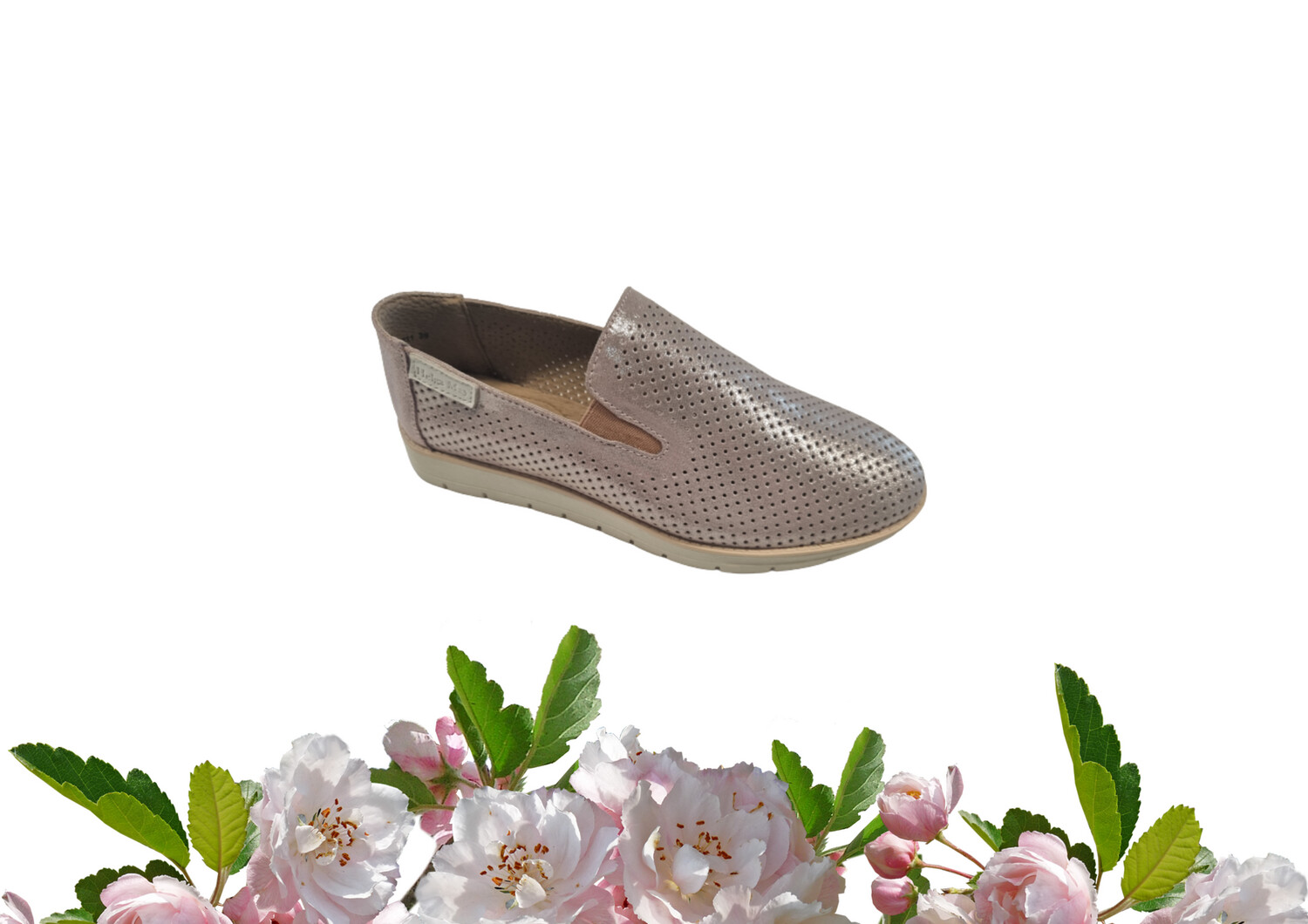 Helga May | Netta - Genuine Leather Shoe  - Pink - Size 39