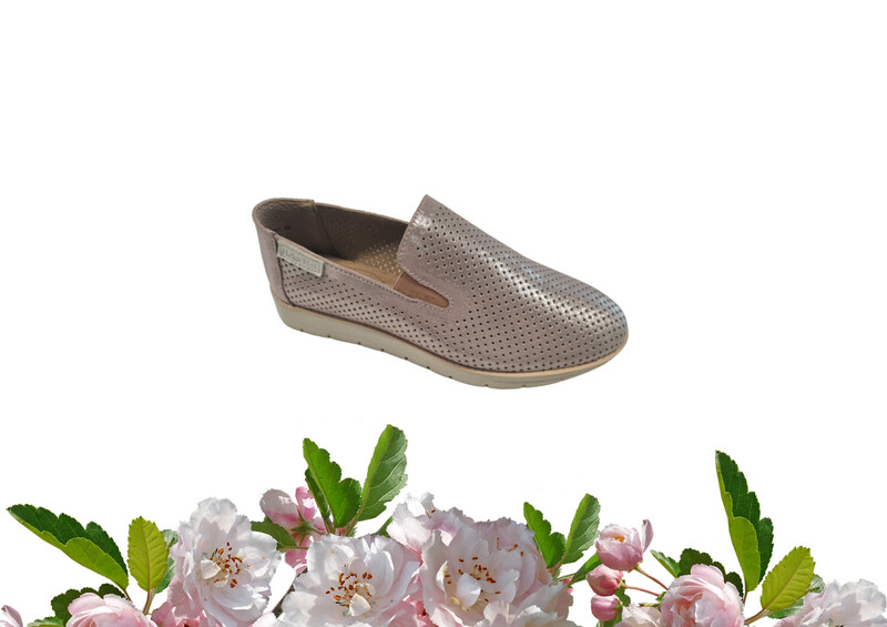 Helga May | Netta - Genuine Leather Shoe - Pink - Size 39