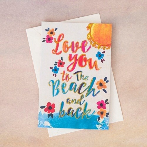 Gift Card - I Love You To The Beach &amp; Back