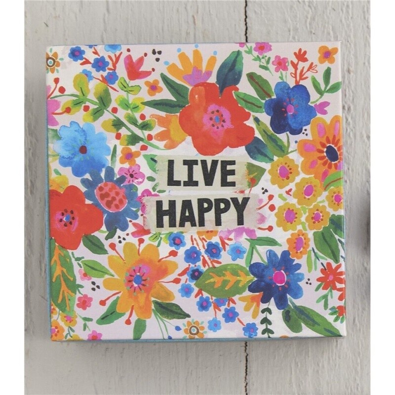 Gift Box | Floral - Live Happy