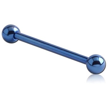 14G Barbell - Titanium - 4mm Ball