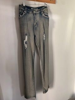 Acid Wash Boyfriend Jeans