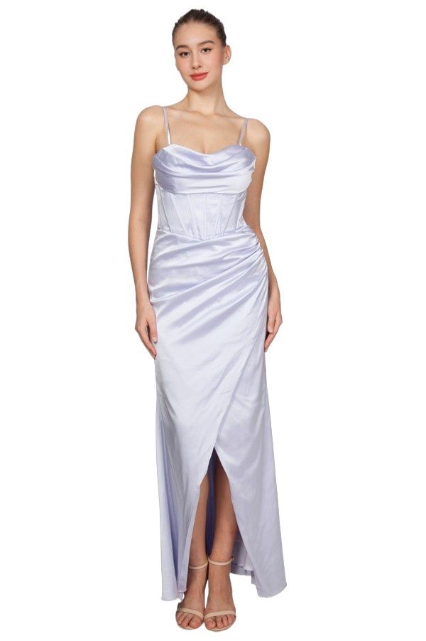 Satin Corset Style Gown