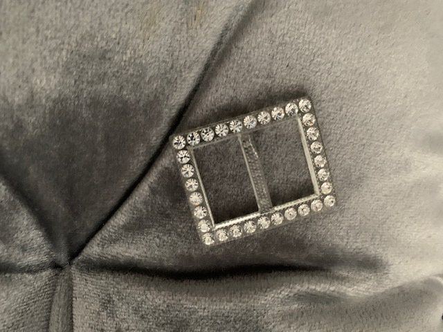 25mm Swarovski Elements Clear Buckle