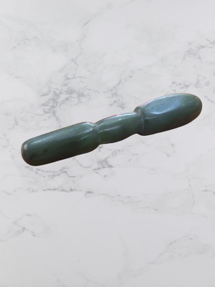 Stretcher - Straight Taper - Greenstone Jade 7-10mm