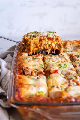 Spinach &amp; Mushroom Lasagna