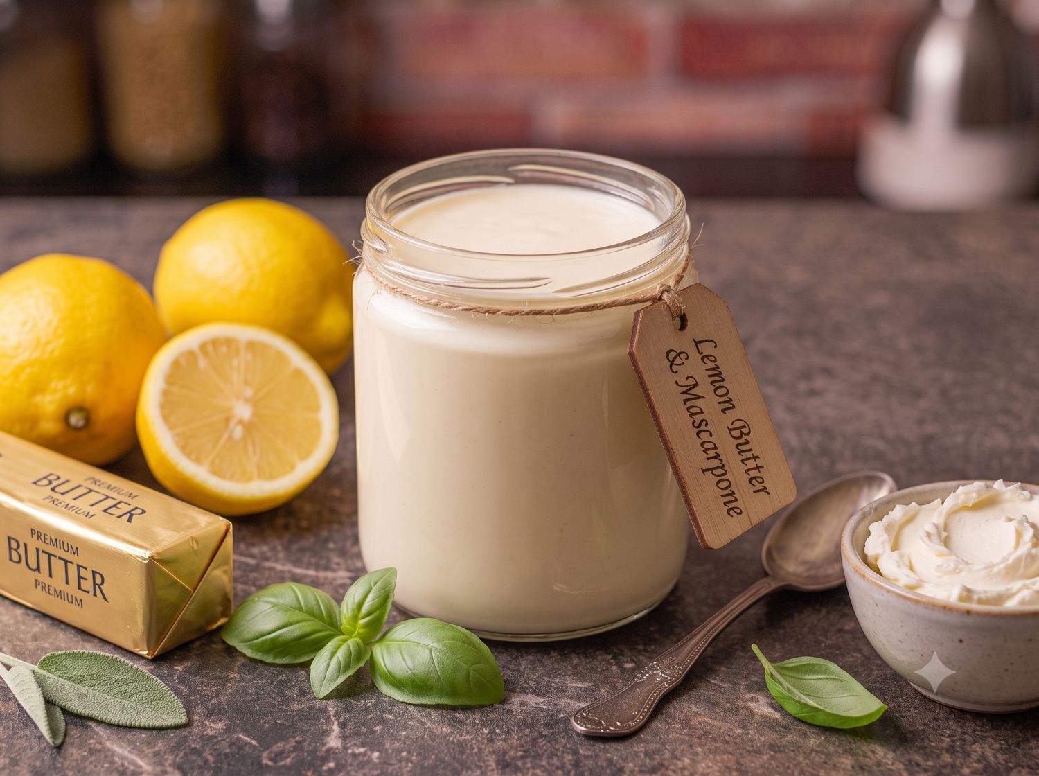 Lemon Butter &amp; Mascarpone