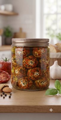 Sundried Tomato &amp; Goat Cheese Balls