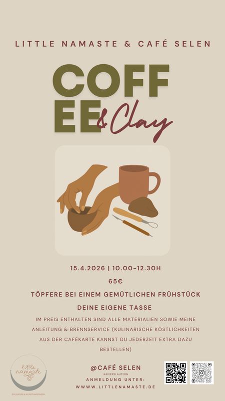 COFFEE & CLAY Special im Café Selen