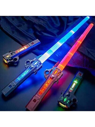 Star wars glowing retractable light saber