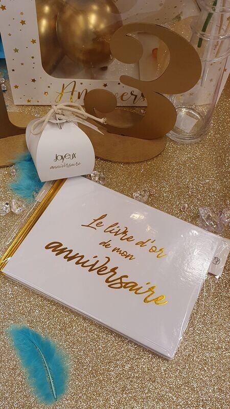 Livre or anniversaire