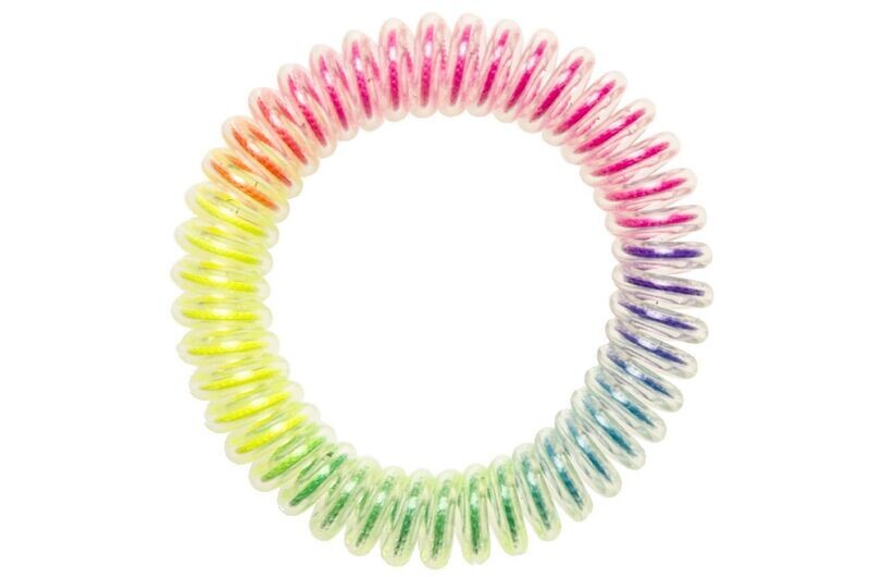 Bracelet ressort arc en ciel
