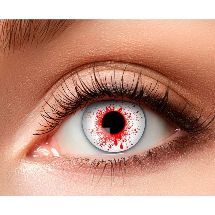 Lentille injecté de sang