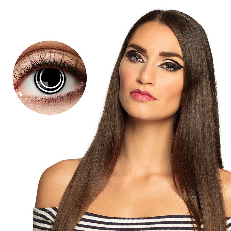 Lentille spirale noir