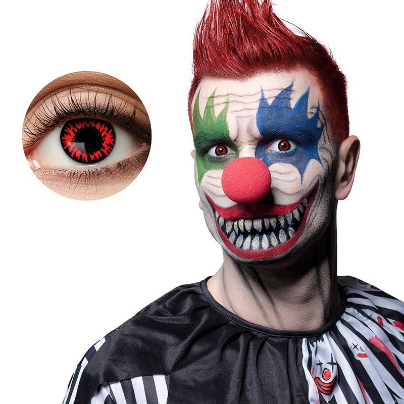Lentille clown tueur