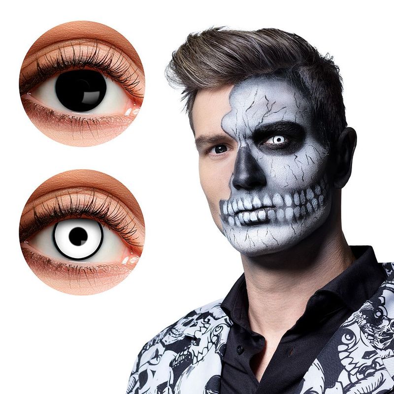 Lentille duo skullface 3 mois