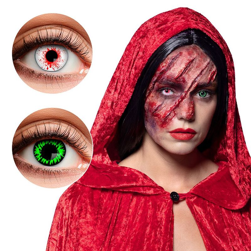 Lentille duo bloody wolf 3 mois