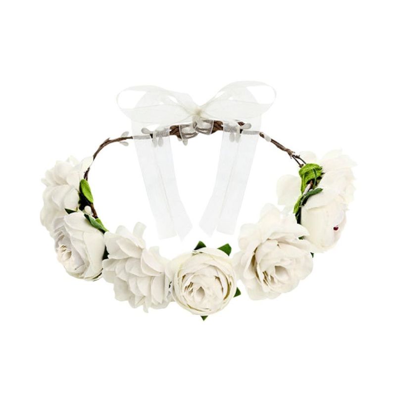 Couronne de fleurs mariage