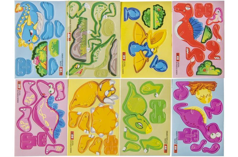 Puzzle dinosaure à monter
