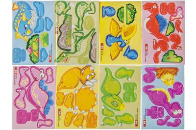 Puzzle dinosaure à monter