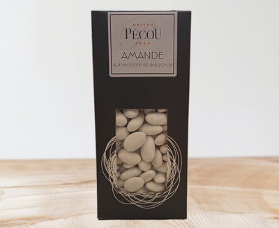 Dragées blanche  Amande Cataline Pécou 1kg