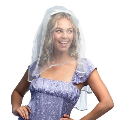 Barette voile de la mariée