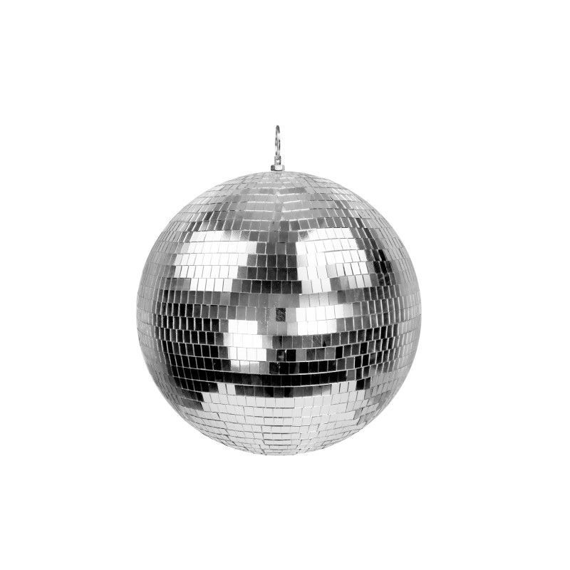Boule disco argent 20cm