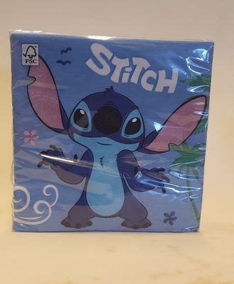 Serviette 33cm Stitch X20