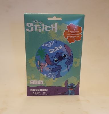 Ballon aluminium 46cm Stitch