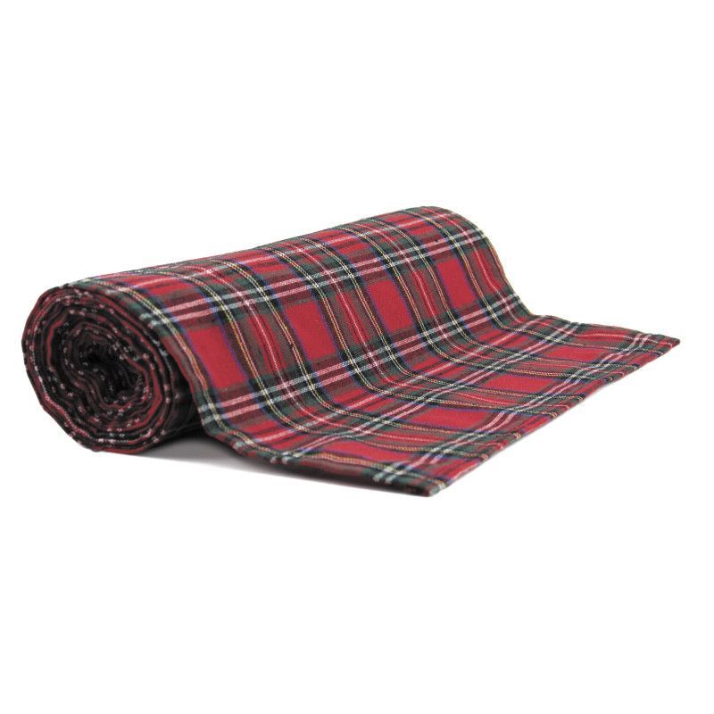 Chemin de table tissu tartan 3mx30cm