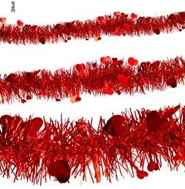Guirlande Brillante Rouge 3m