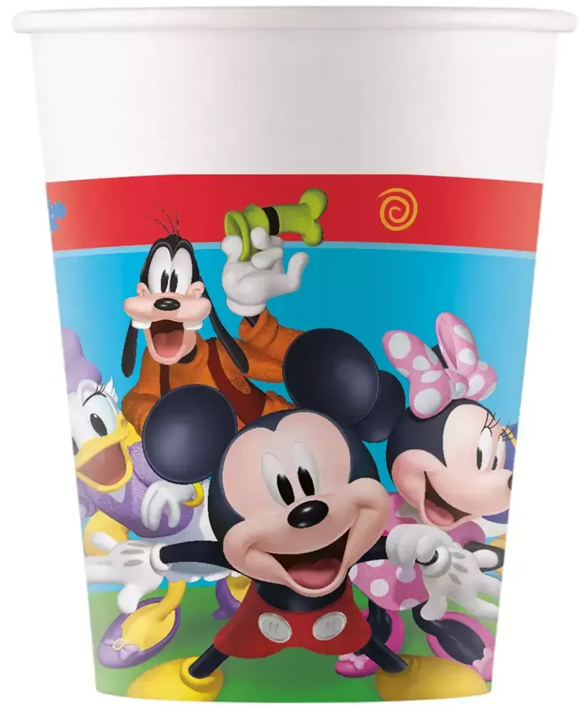 Lot de 8 gobelets en carton Mickey 