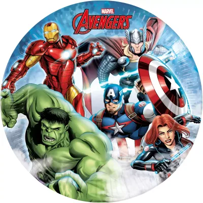 Assiette Carton Avengers 23 cm (x8)