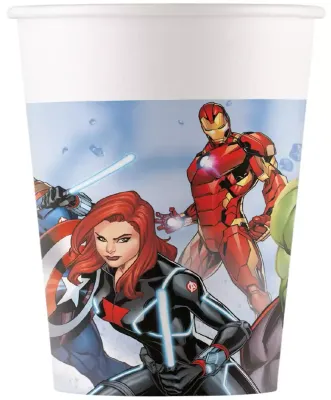 Gobelet carton Avengers 25cl (x8)