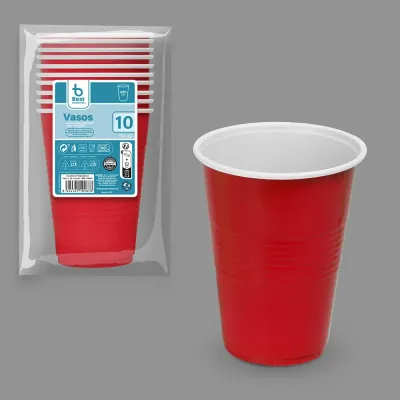 Gobelet Américain Rouge 450 ml