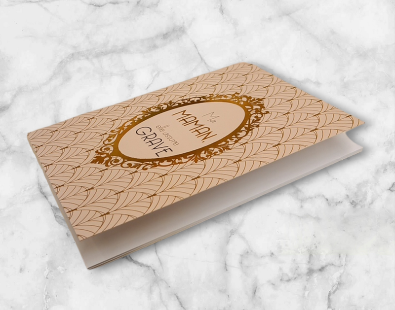 Carnet ma maman assure grave