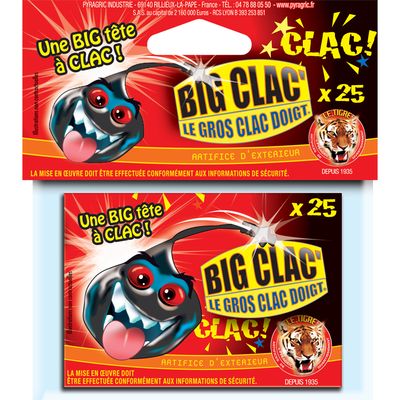Big clac doigt x 25