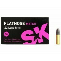 SK Flatnose Match .22 Lr FN 40 grain Box of 50 Rounds