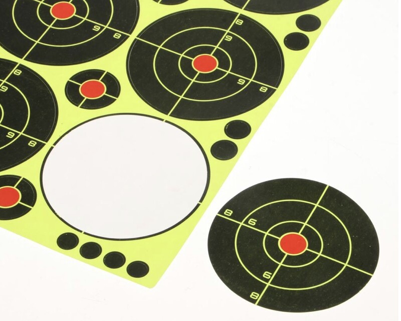 90pcs 3" Shooting Targets Reactive Splatter Paper Target