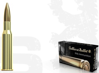 Sellier&amp;Bellot 7.62x54R FMJ 180grs-11,7g 20 round box