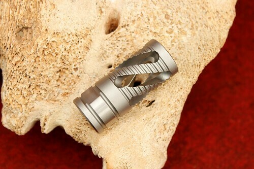 KIDD AR15 Muzzle Brake Silver 1/2” -28