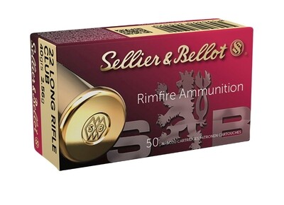 Sellier & Bellot 22 LR, Club box of 50 rounds