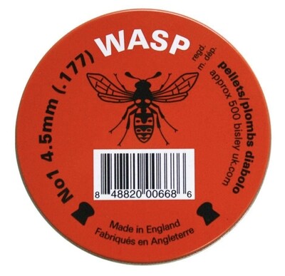 Eley Wasp .177 Pellets, Domed Head