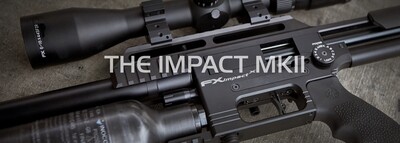 FX Airguns MKII IMPACT  Black FAC PCP Air Rifle